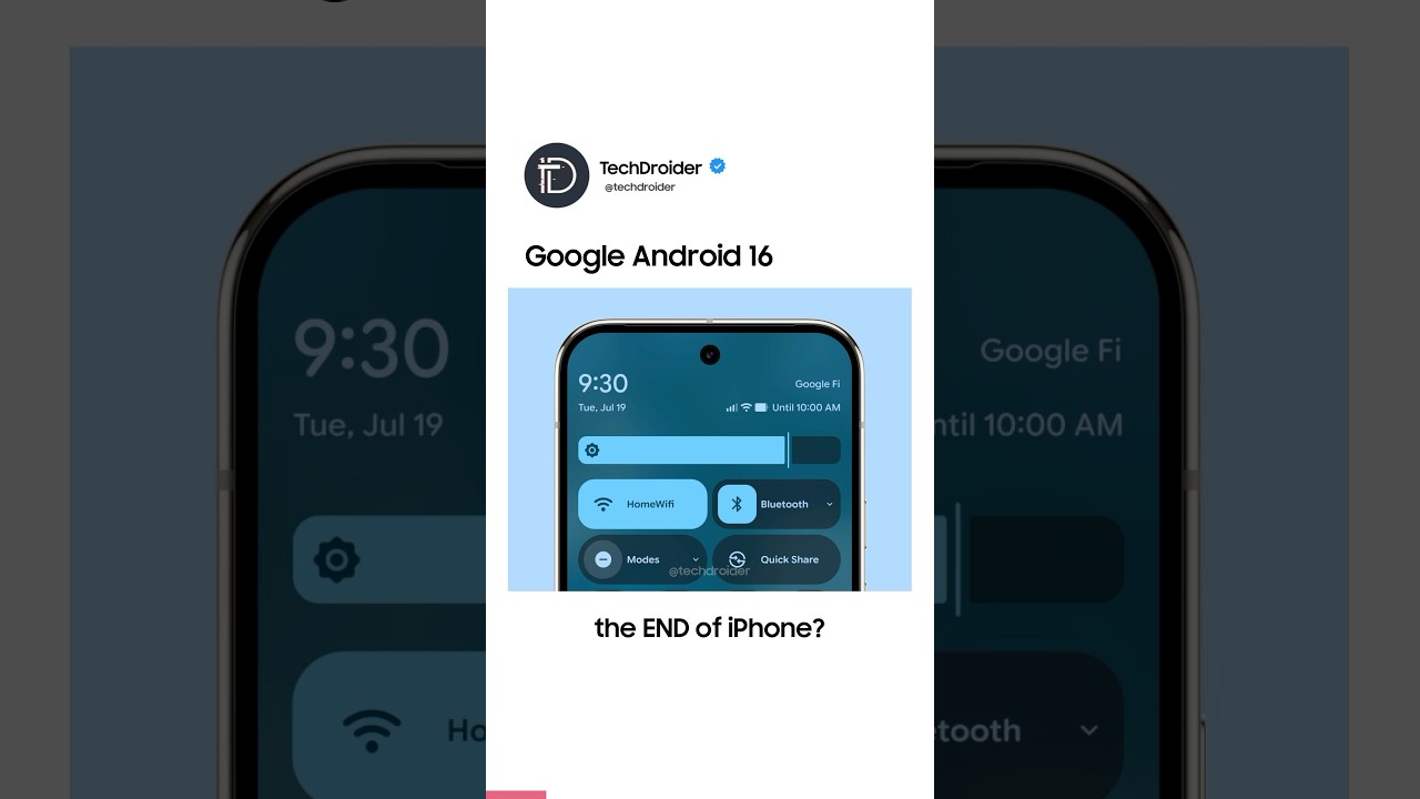 Google Android 16: First Look Preview
