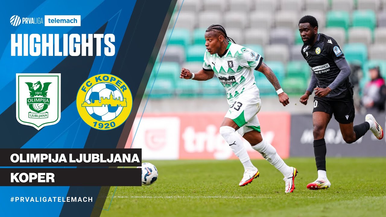 Exciting 1-1 Draw Between Olimpija and Koper in 29th Round of PrvaLiga ⚽