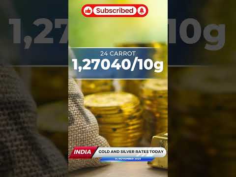 Aaj Ka Sona Chandi Bhav| 14 November | Gold Silver Rate Today |#shorts #gold #goldpriceindia #silver