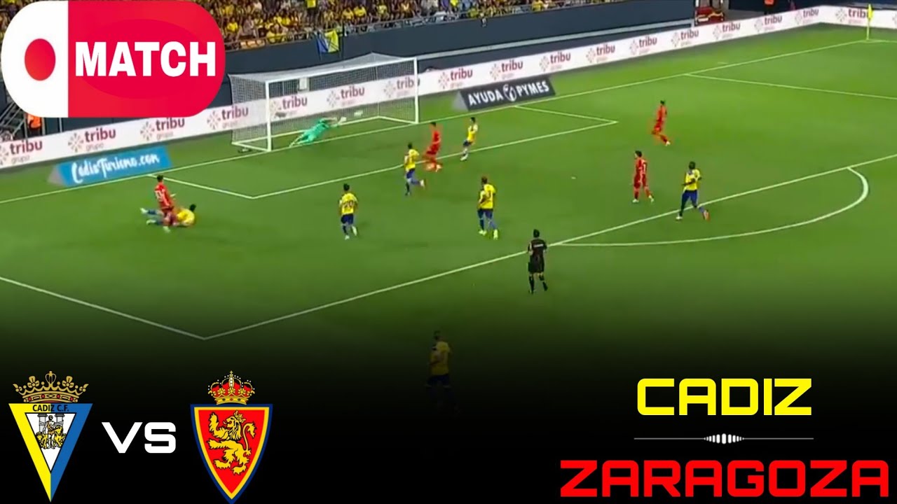 LIVE : Cádiz vs Real Zaragoza Live Stream / Spanish LALIGA 2 Match - 2026
