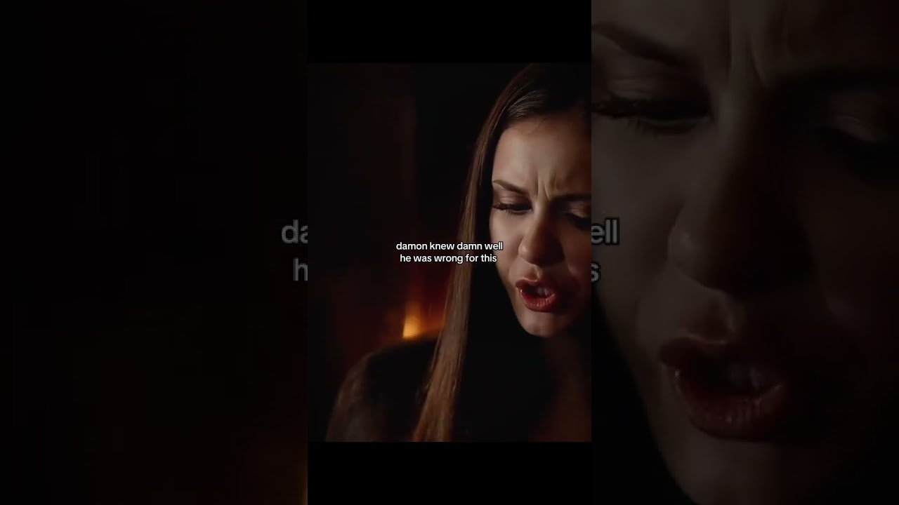 Damon Lets Elena Feed on Him 🩸