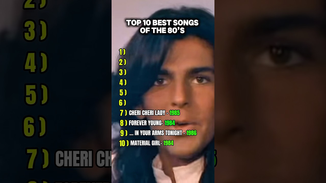 Top 10 Iconic Songs of the 80s 🎶