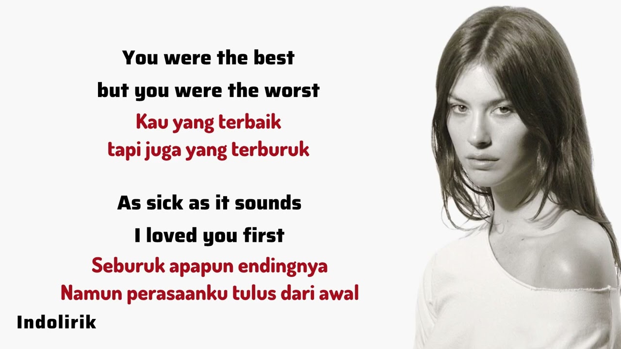 Gracie Abrams - I Love You, I’m Sorry | Lirik Terjemahan Indonesia