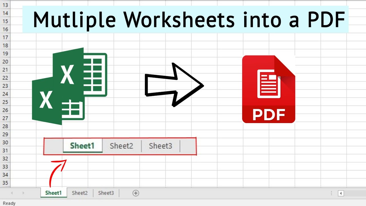 Converting Multiple Worksheets into a Single PDF