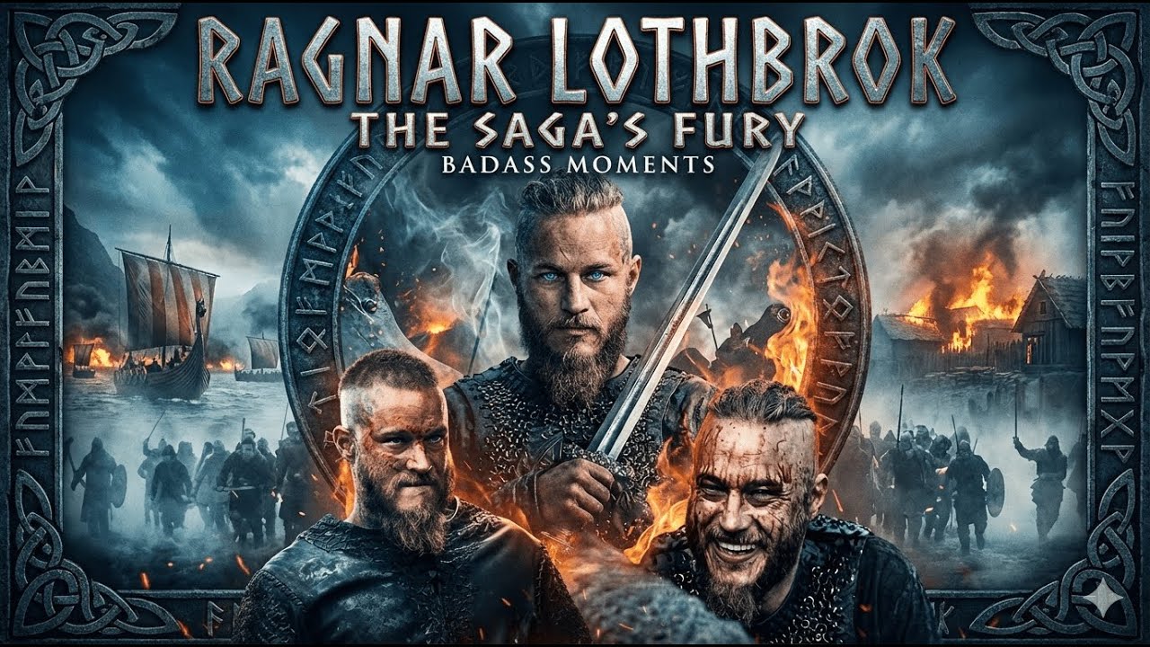 TOP 3 Top 3 Ragnar Lothbrok Epic Moments ⚔️