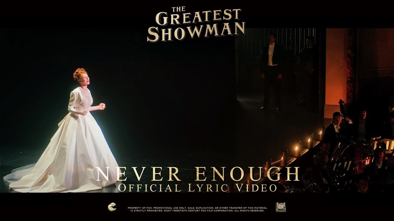 Watch 'Never Enough' from The Greatest Showman in Stunning HD 🎩