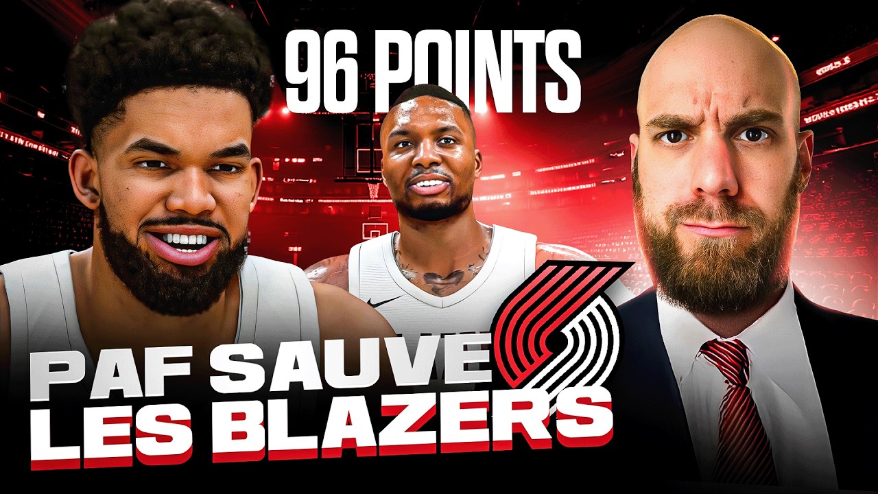 PAF SAUVE LES BLAZERS ( Lillard ENFIN champion ? ) NBA2K26