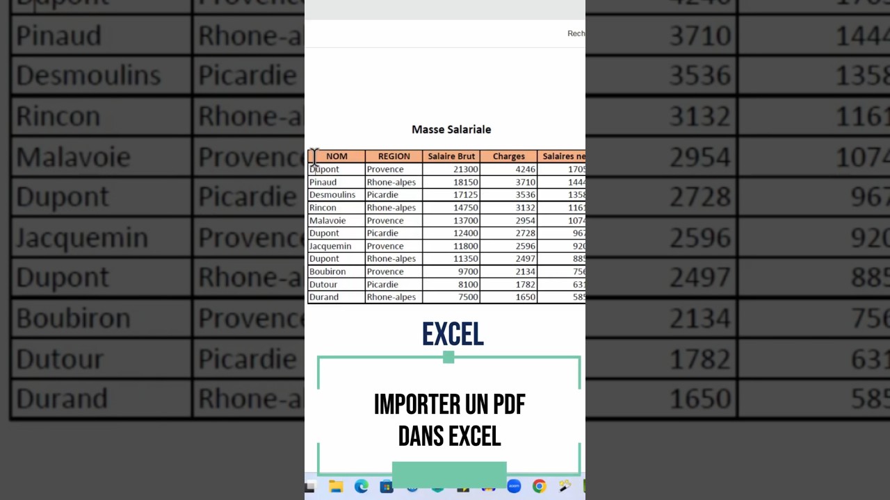 Importer Facilement un PDF dans Excel đź“„