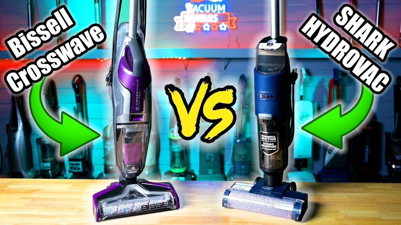 Shark Hydrovac XL vs. Bissell Crosswave: Cleaning Battle