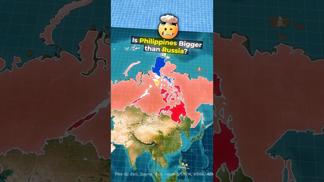 The Philippines: Surprising Size Revealed 🇵🇭