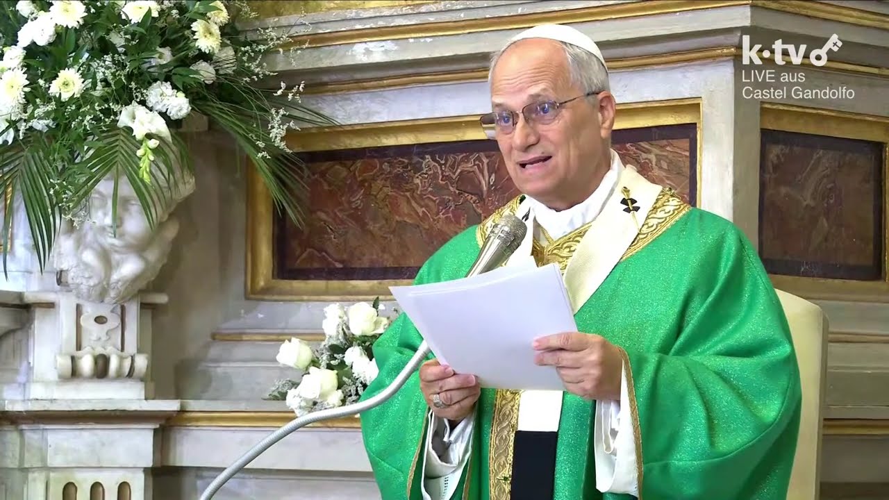 Predigt von Papst Leo XIV. in Castel Gandolfo (13.07.2025)