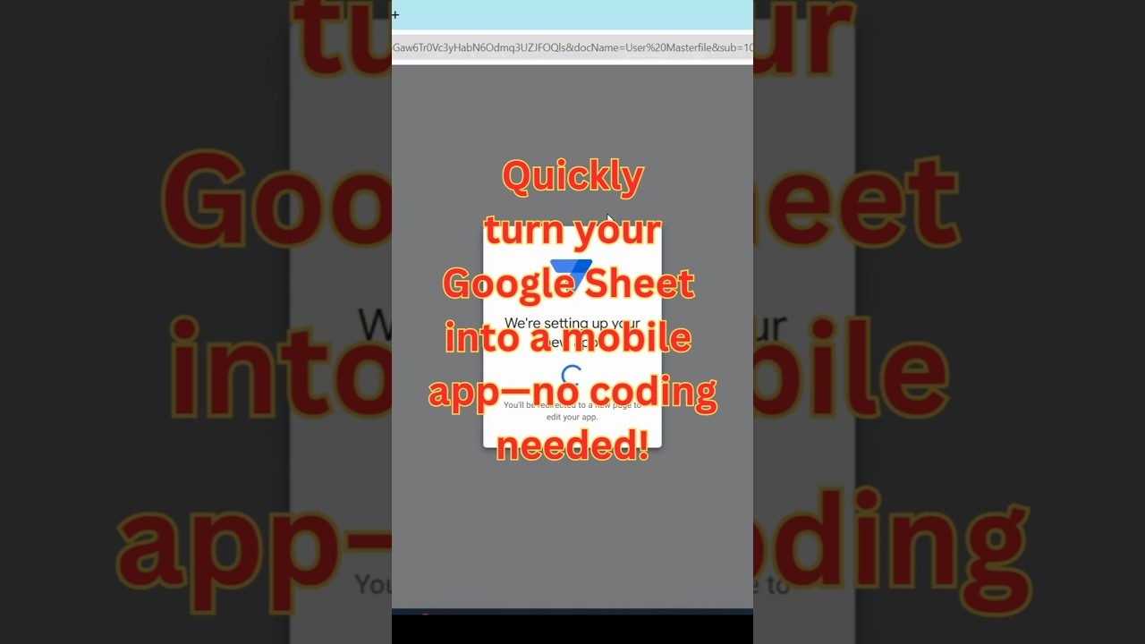 Convert Google Sheets to Mobile Apps Easily 📱