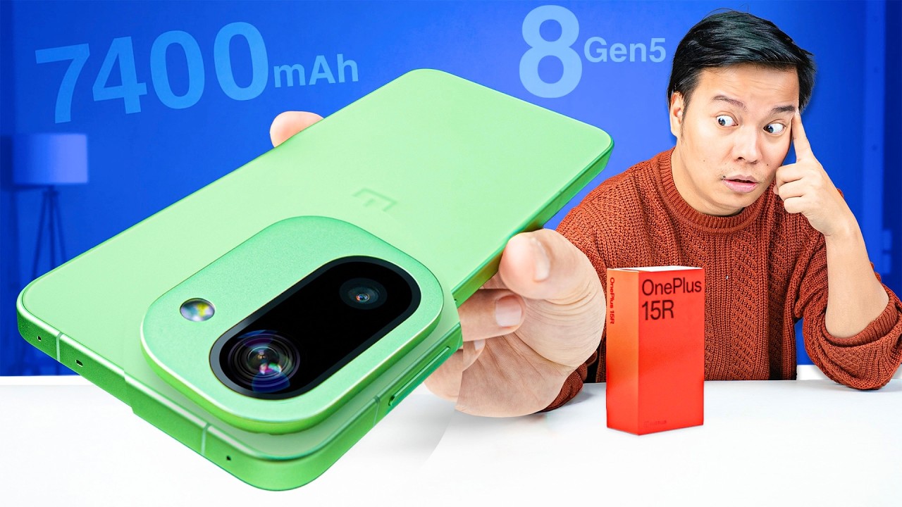 OnePlus 15R Unboxing & First Impressions 📱