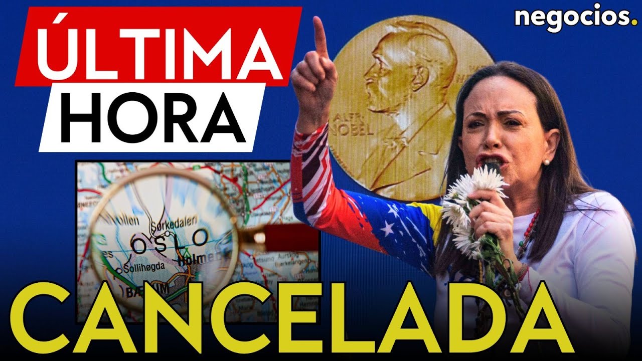 Cancelada rueda de prensa de María Corina Machado antes del Nobel