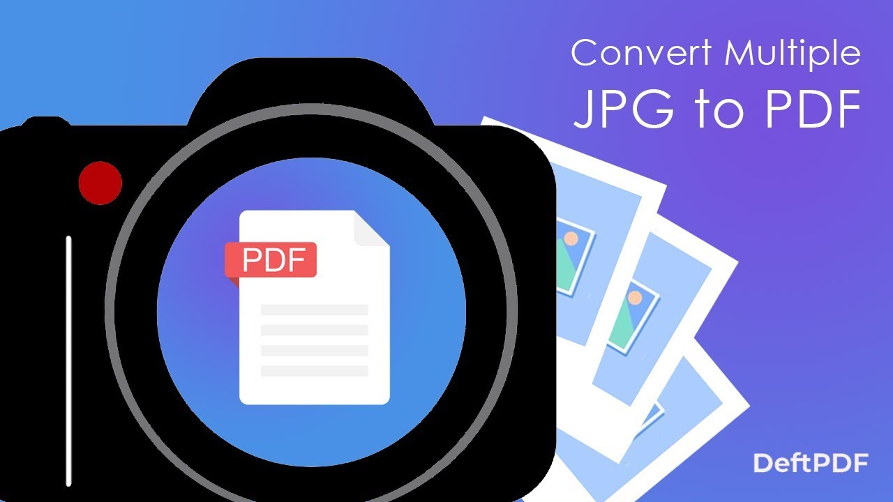 Quick Guide: Convert Multiple JPGs into a Single PDF with DeftPDF 📄