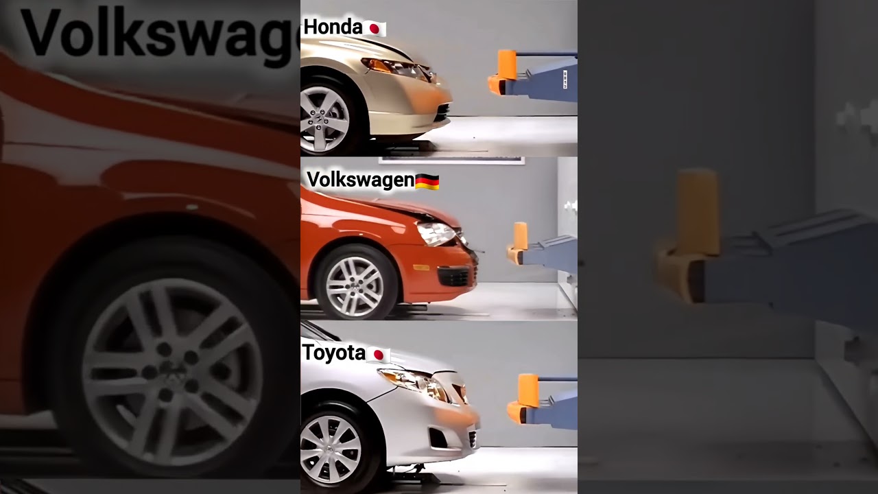 Toyota vs Honda vs Volkswagen: Which Car Wins the Ultimate Crash Test? 🚘