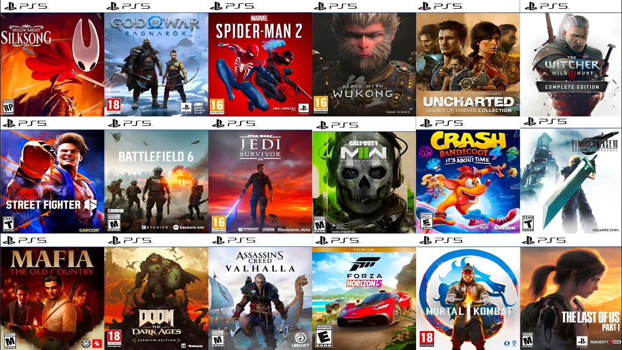 Top 60 PS5 Games of All Time 🎮