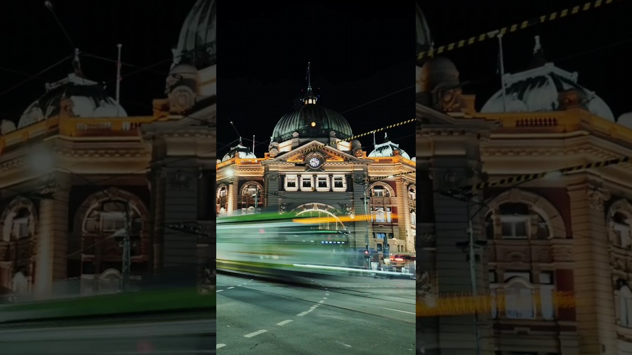 Filmmaking at Flinders Station, Melbourne 🎬