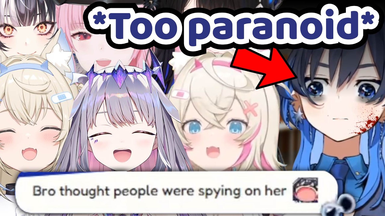 Kronii's Hilarious Paranoia About Hololive Girls 😄