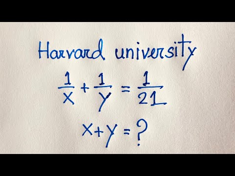 A Nice Algebra Problem Solve | Maths Olympiad Question :X+Y=?