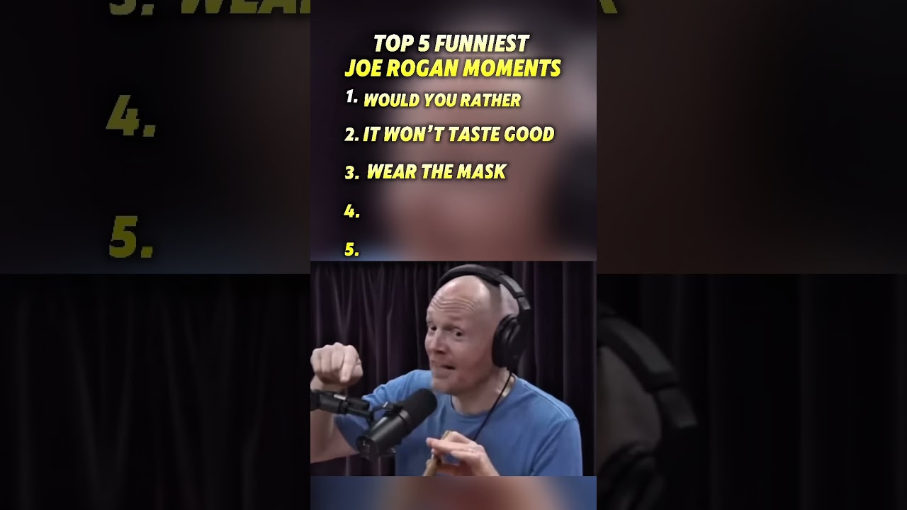 Top 5 Hilarious Joe Rogan Moments 😂