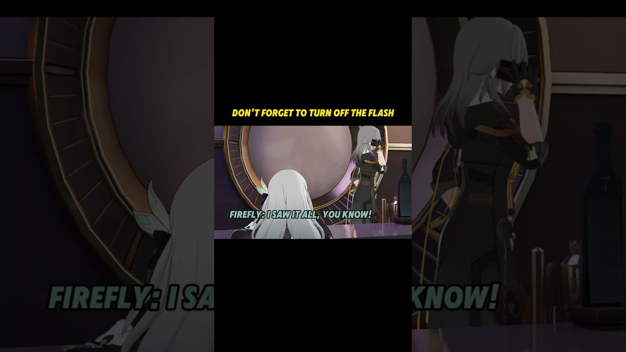 Remember to Turn Off the Flash in Honkai Star Rail