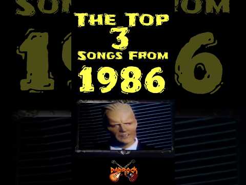 The TOP 3 Songs From 1986 #TopSongs #BillboardHits #ClassicHits #MusicHistory #ChartToppers