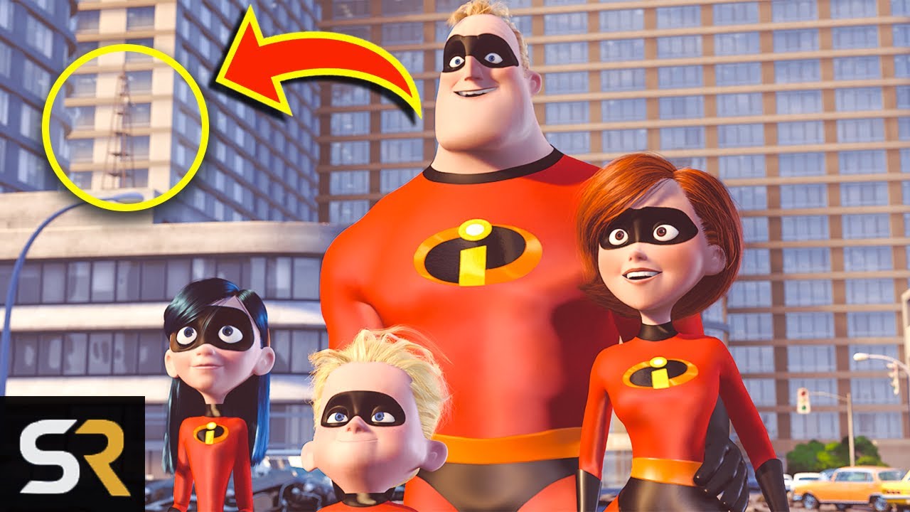 The Incredibles: 25 Hidden Details You Missed 🎬