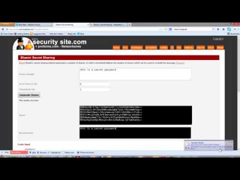 Shamir's Secret Sharing 360p