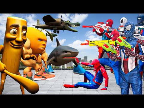 Team Brainrot vs Team Spiderman || SPIDER-MAN's Story New Season 1 ( All Action, Funny )