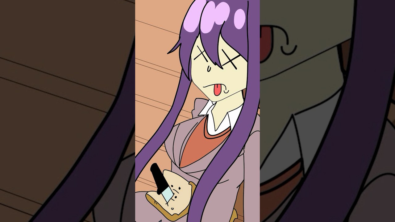 DDLC : Quand ça part en Sandwich 🥪 #humour #animation #dokidokiliteratureclub