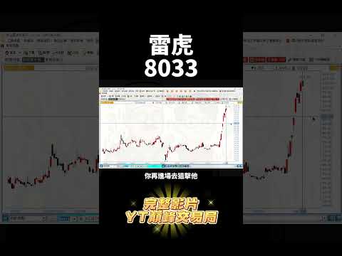 雷虎8033 新聞亂炸盤面卻超強!只等這一個狙擊點,損益比才是決勝關鍵⚡️ #雷虎 #熱門新聞 #狙擊點 #損益比 #主力操作 #台股 #投資 #技術分析 #當沖