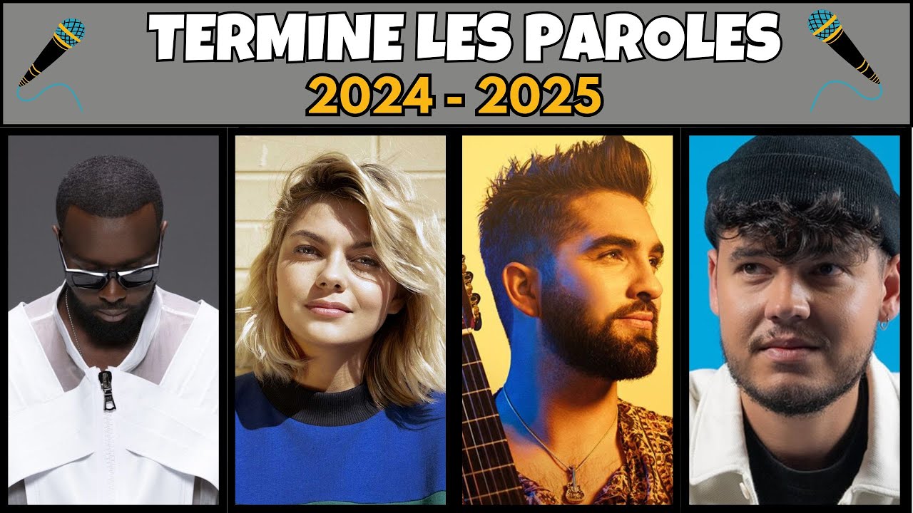Hit français 2024-2025 : Teste tes connaissances 🎶