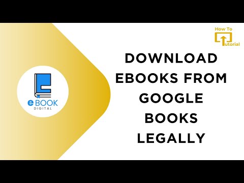 How to Download eBooks From Google Books Legally