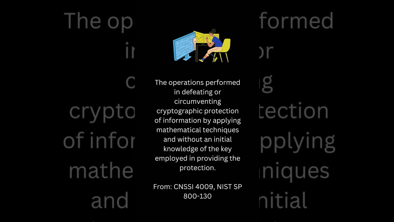 Cryptanalysis Explained: Unlocking Cybersecurity Secrets 🔐