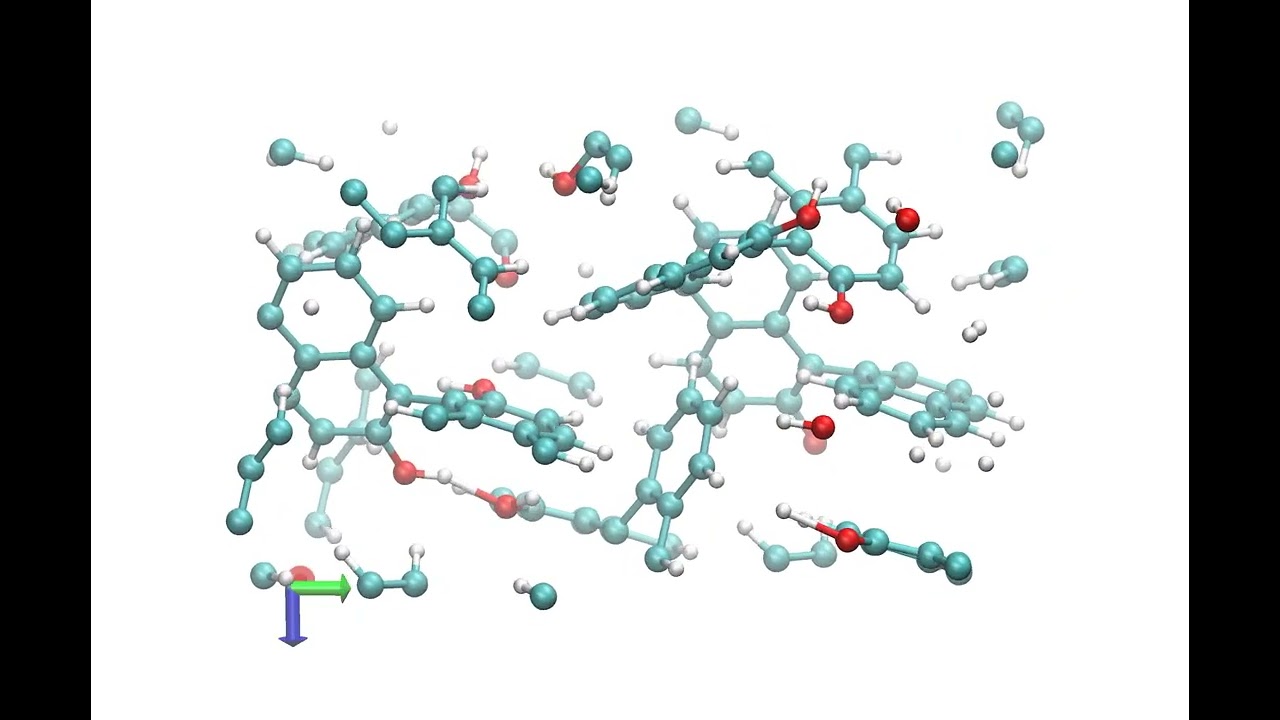 Exciting CHEM676 Demo at NDSU: Explore Packed Binol in MD300K!