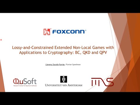 Lossy and Constrained Extended Non Local Games with Applications to Cryptography