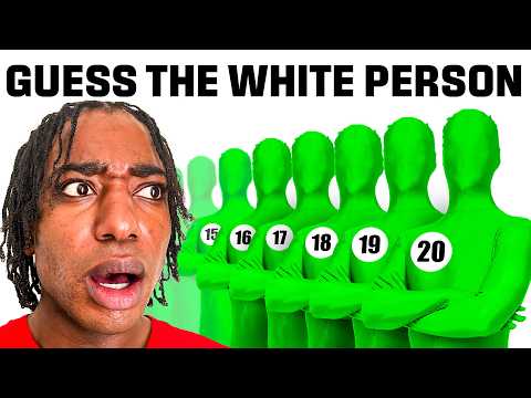 20 Black People vs 1 Secret White Person