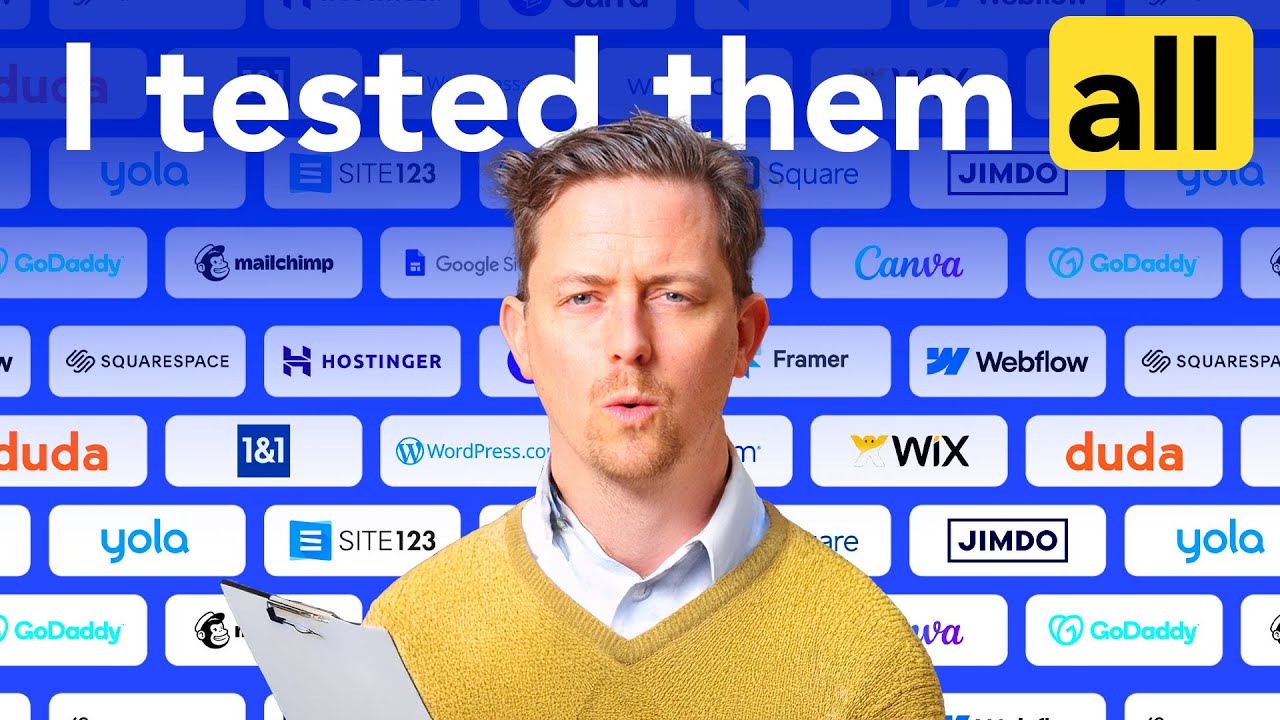Testing 20 Website Builders to Find the Best 🚀