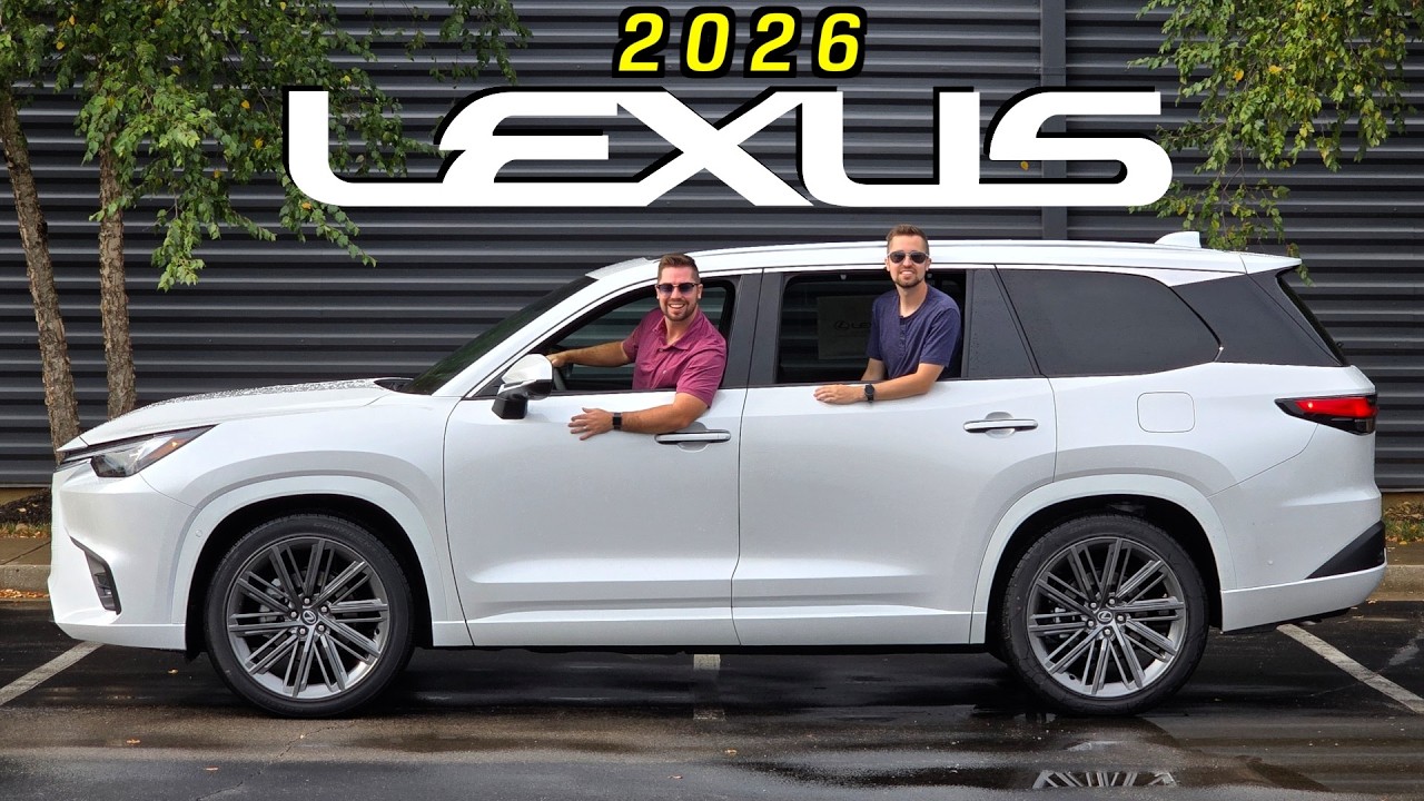 2026 Lexus TX 350 -- A Best-Seller for a REASON! (The #1 Luxury 3-Row??)