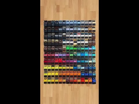 🎸 Guitar pedals 📷 Boss Pedal Collector