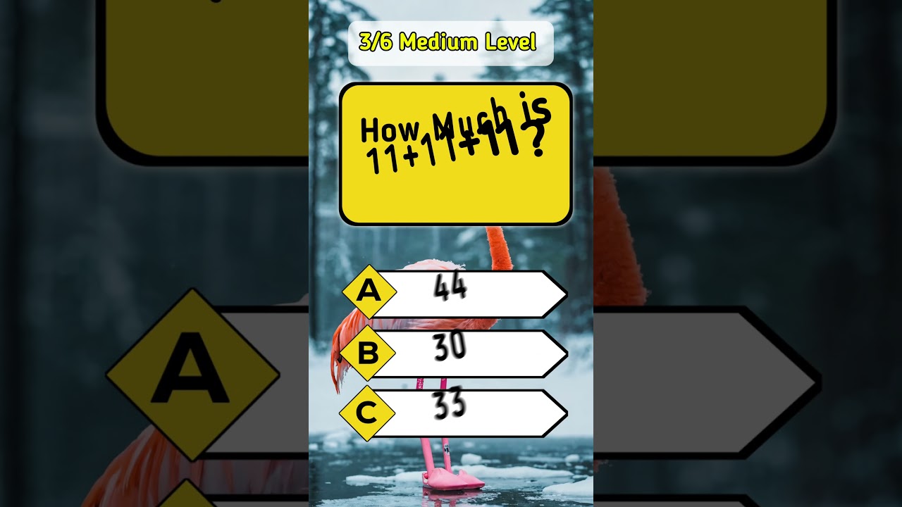 Challenging Math Quiz for Geniuses