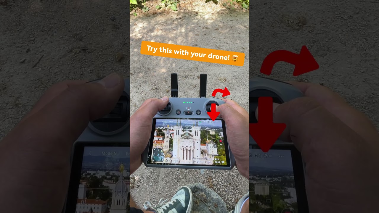 Create Cinematic Dolly Zoom with DJI Mini 4 Pro 🎬