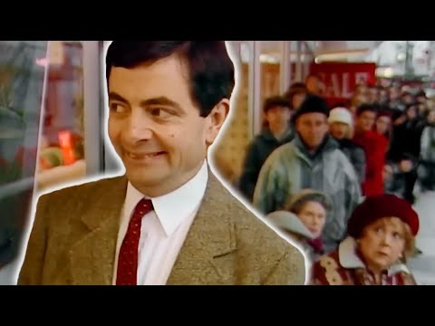 Mr Beanโs Sneaky Way to Get First in Line! | Mr Bean Funny Clips | Mr Bean