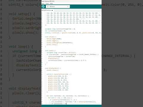 M5Stack Puzzle Unit 8x8 LED Matrix (WS2812E)#m5stack #ws2812 #ledmatrix #unitpuzzle