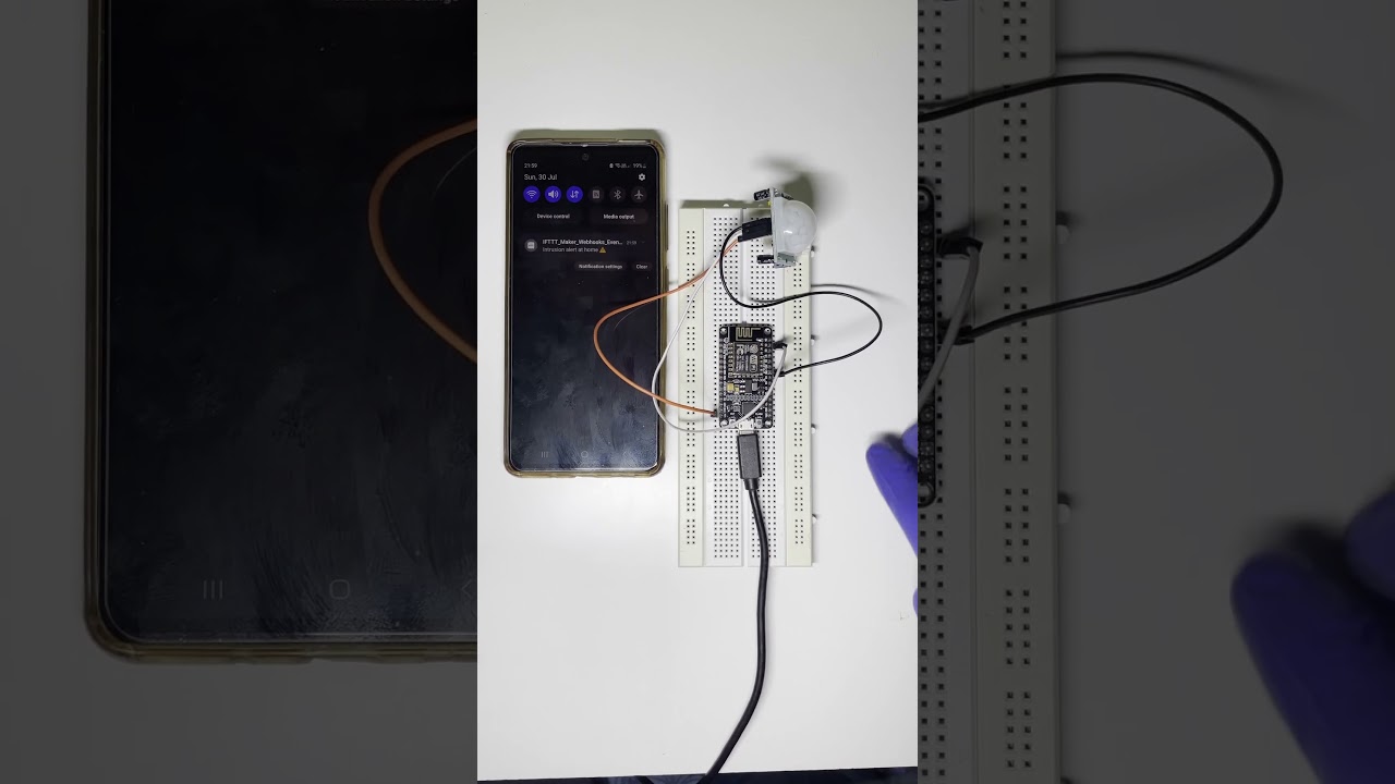 Build an Affordable IoT Home Security System with Message Alerts 🔒