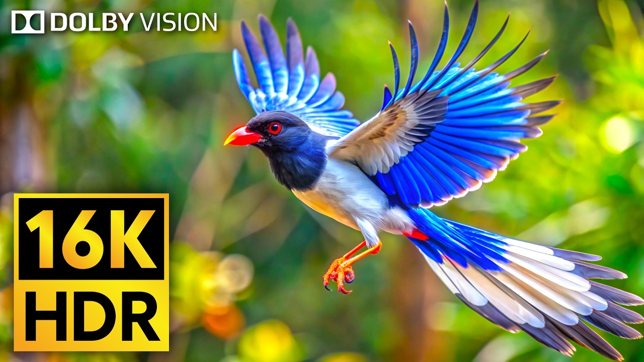 Stunning 16K HDR 120fps Dolby Vision Video 🎥