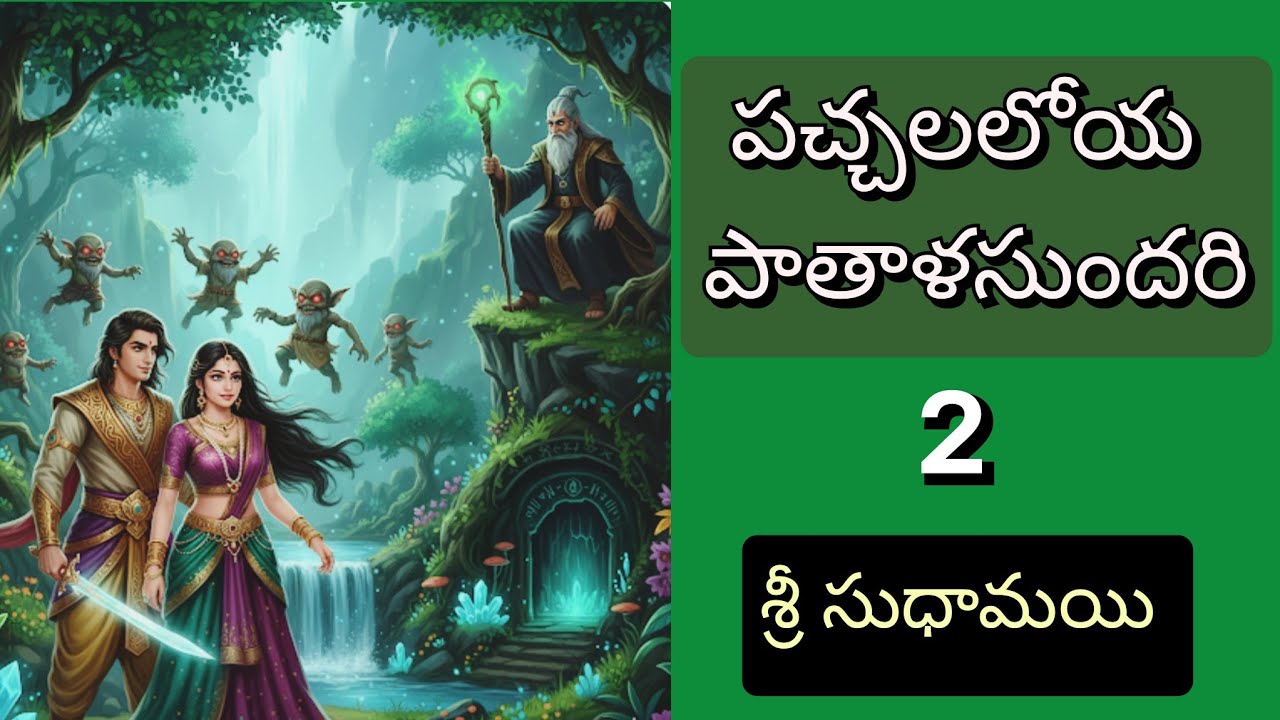 పచ్చలలోయ - పాతాళసుందరి (భాగం 2) | జానపద నవల | తెలుగు ఆడియో కథలు 🎧