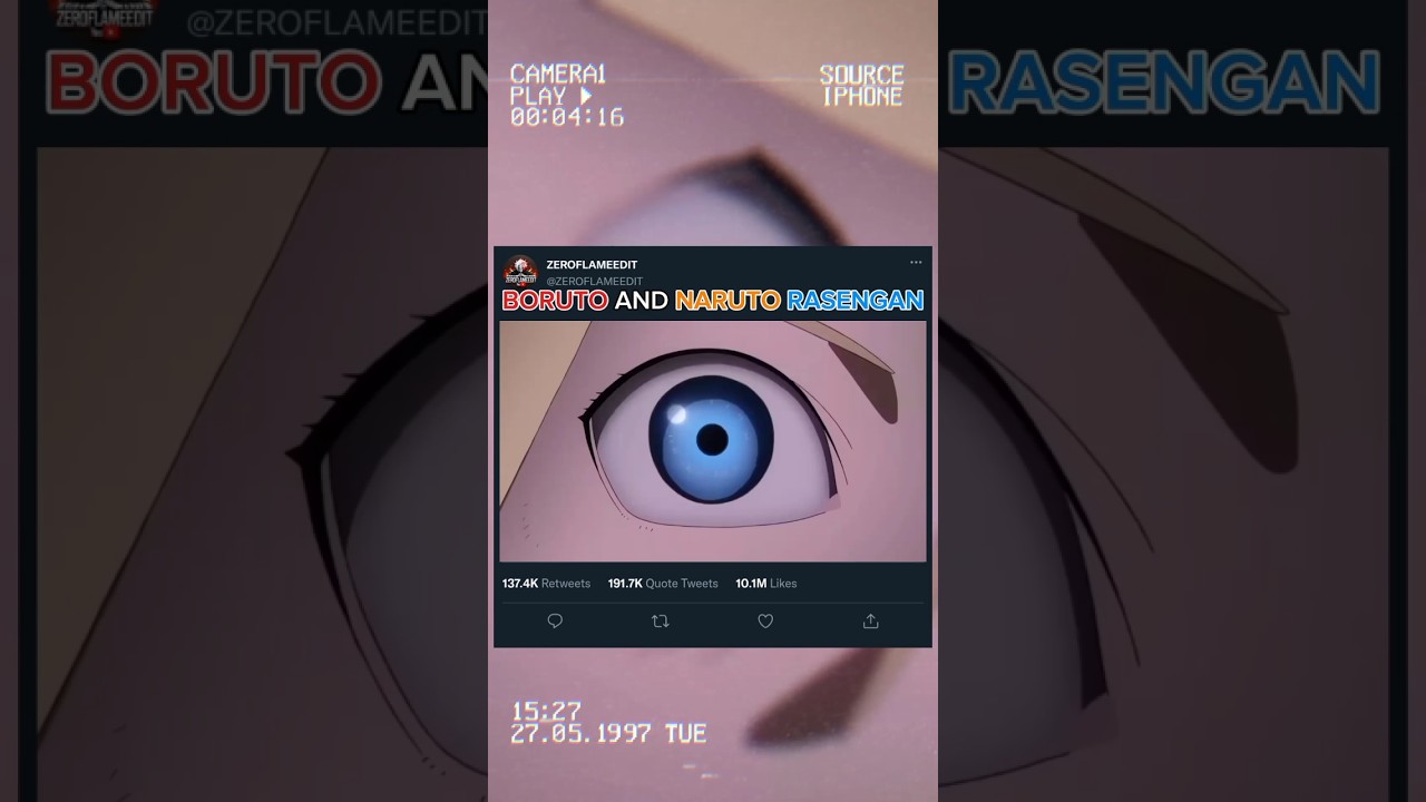 Boruto & Naruto Rasengan vs Falak Gara 🌀