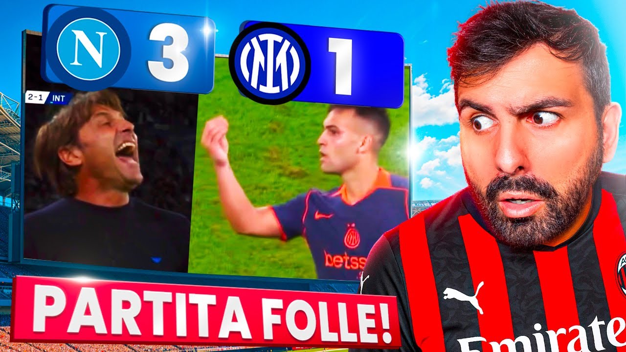 Napoli-Inter 3-1: Goal, Risse e Controversie ⚽